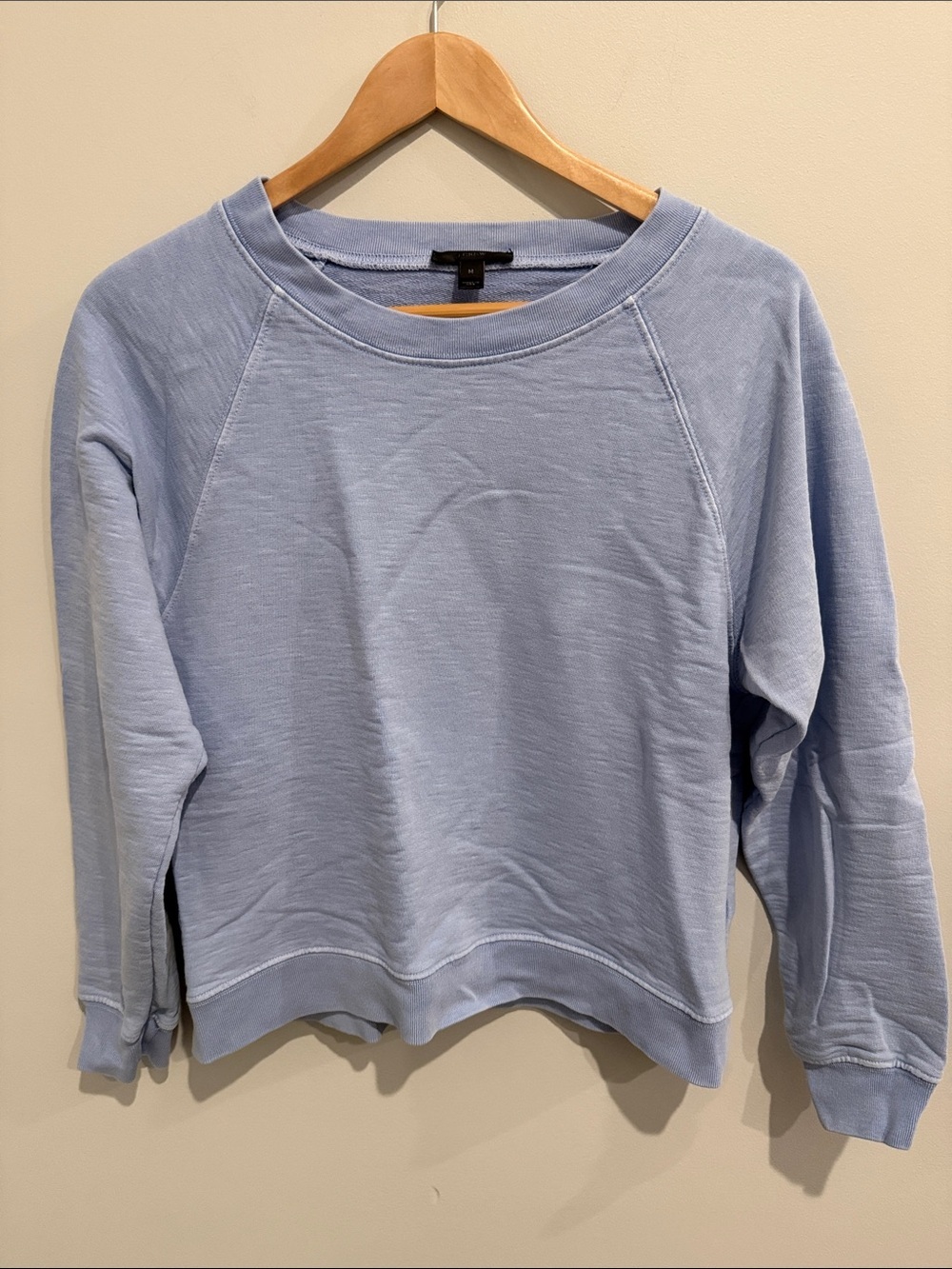 J Crew Periwinkle Women's Crewneck Pullover Sweatshirt